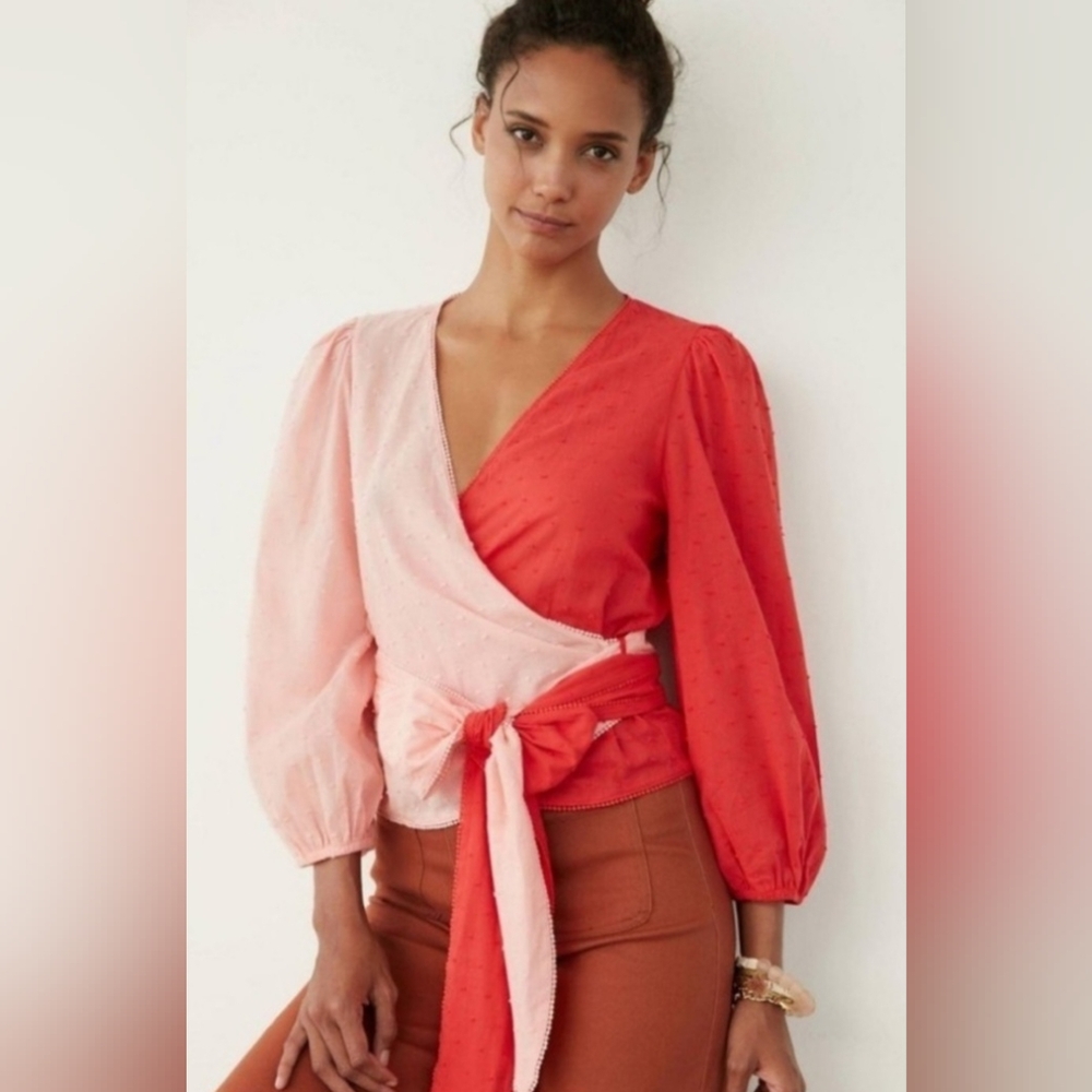 FARM Rio Size Small Wrap Top